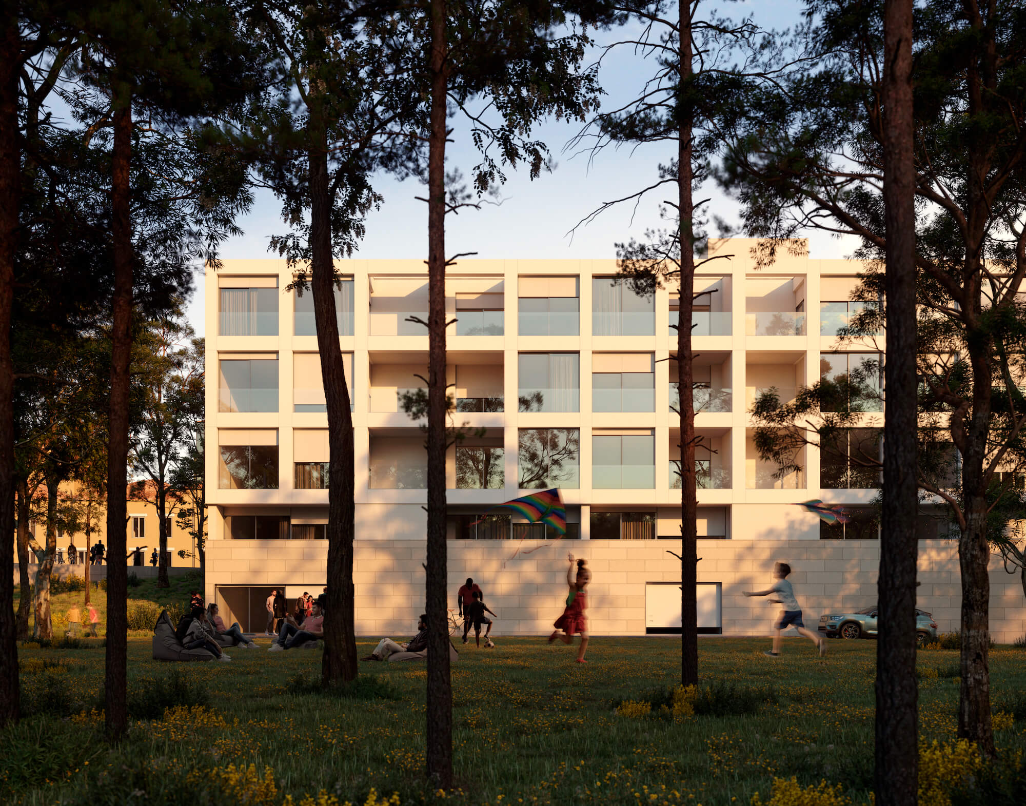 Fachada Edifício Varandas do Parque Apartamentos
